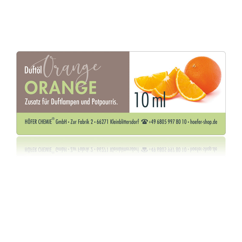 10 ml Duftöle für Potpourris & Duftlampen - Orange