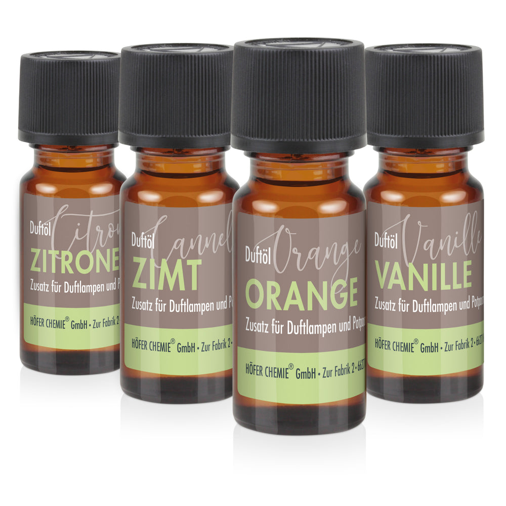 4 x 10 ml BAYZID® SPA Duftöl-Set Nr. 6– Höfer Chemie GmbH