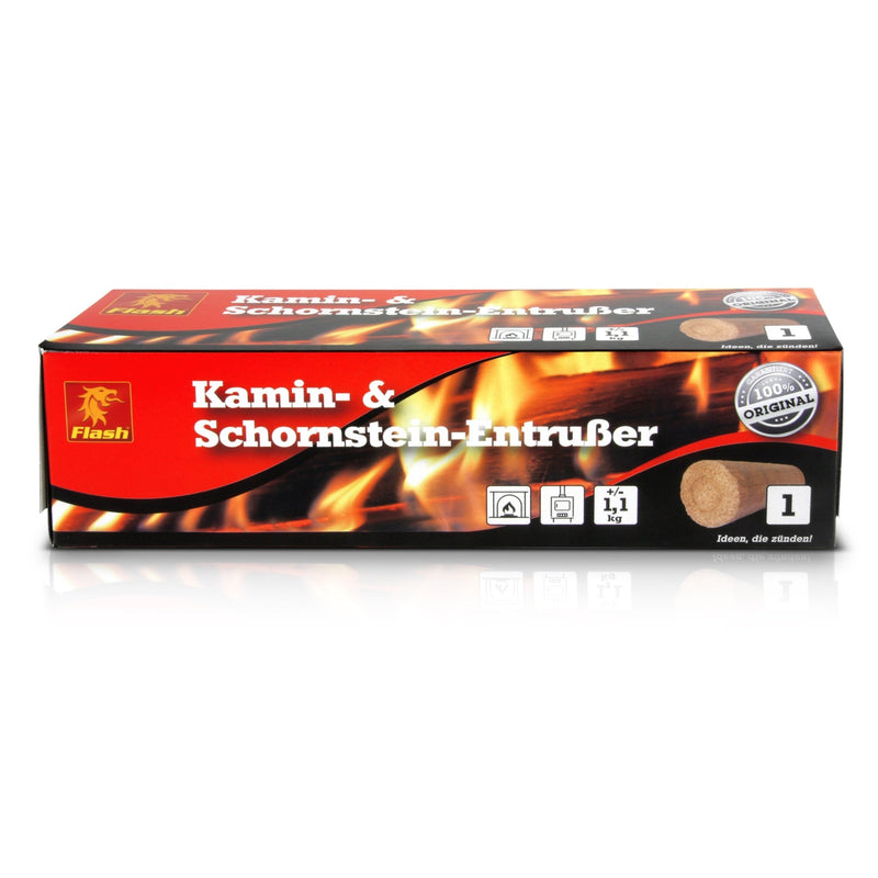 1,1 kg Entrußerblock für Kamine und Öfen