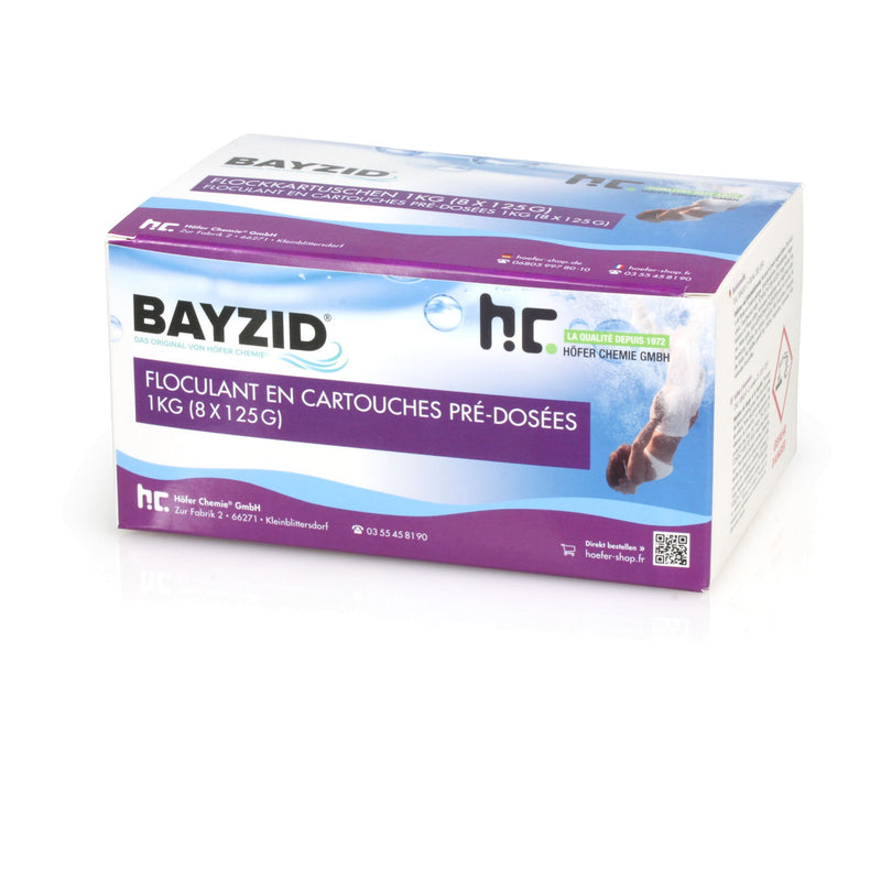 1 kg BAYZID®-flockpatroon voor zwembaden