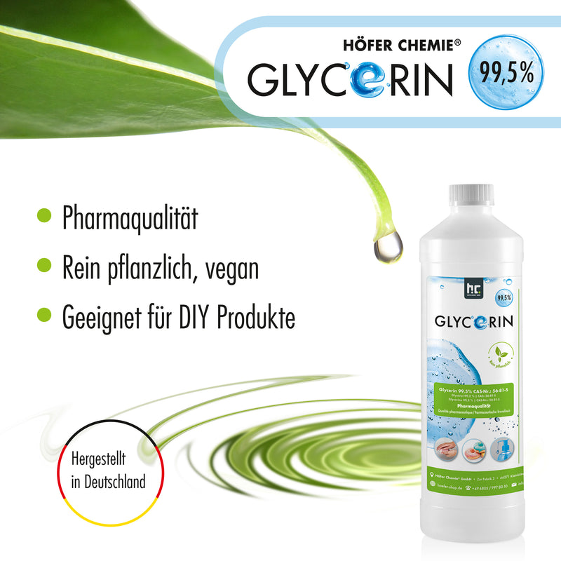 1 L Glycerin 99,5 % in Pharmaqualität