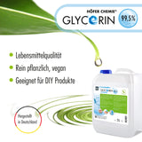 Set 5L Propyleenglycol 99,5% + 5L Glycerine 99,5%