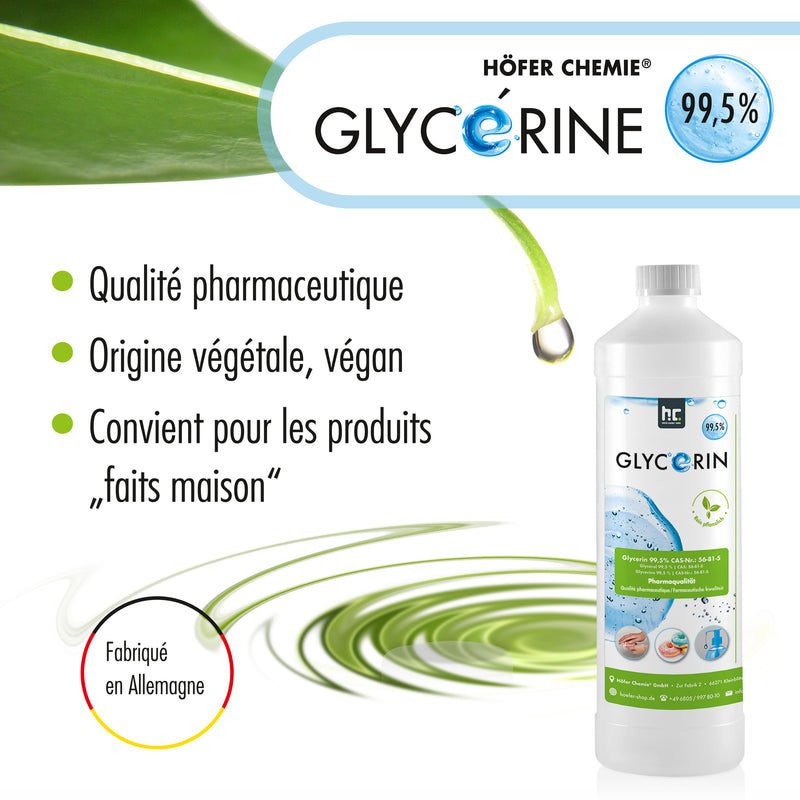 1 L Glycerin 99,5 % in Pharmaqualität