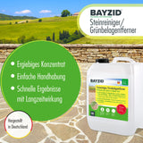 5 L BAYZID® Steinreiniger / Grünbelag-Entferner