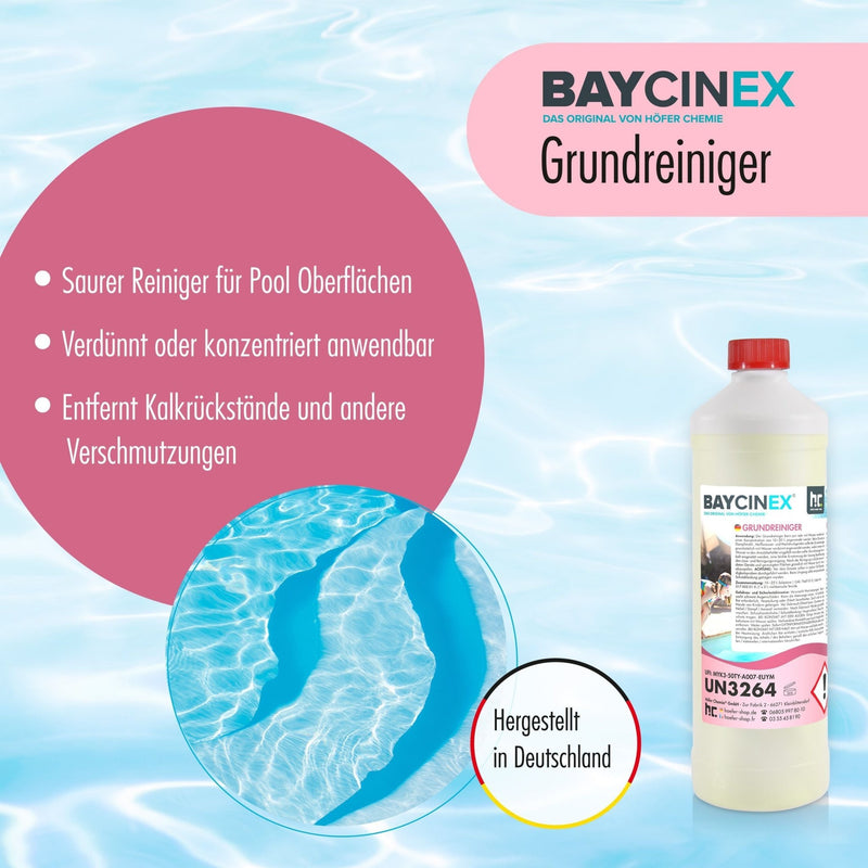 1 L BAYCINEX® Grundreiniger für Pools - Höfer Chemie GmbH