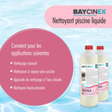 1 L BAYCINEX® basisreiniger voor zwembaden in flessen