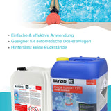 25 kg BAYZID® Chlor 13% flüssig für Pools in Kanister - Höfer Chemie GmbH