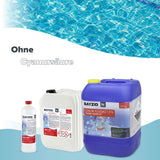 12,5 kg BAYZID® Chlor 13% flüssig für Pools in Kanister - Höfer Chemie GmbH