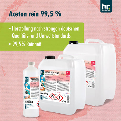 5 L Höfer Chemie® Aceton rein 99,5% in Kanister - Höfer Chemie GmbH