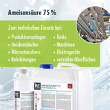 5 L Höfer Chemie® Ameisensäure 75% technische Qualität - Höfer Chemie GmbH