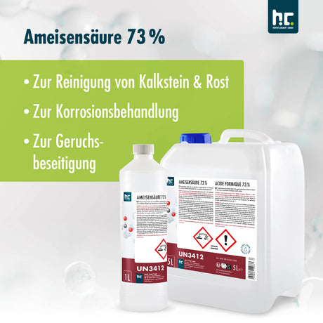 5 L Höfer Chemie® Ameisensäure 73% technische Qualität - Höfer Chemie GmbH