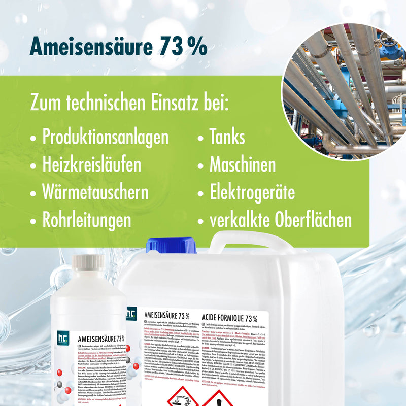 5 L Höfer Chemie® Ameisensäure 73% technische Qualität - Höfer Chemie GmbH