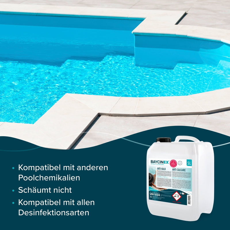 5 L BAYCINEX® Anti-Kalk für Pools