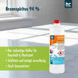 1 L Höfer Chemie® Brennspiritus 94% in Flaschen - Höfer Chemie GmbH