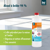 1 L Höfer Chemie® Brennspiritus 94% in Flaschen - Höfer Chemie GmbH