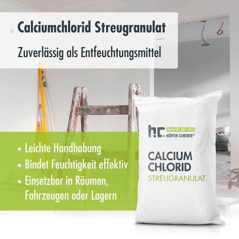 25 kg Höfer Chemie® Calciumchlorid Streugranulat / Flakes - Höfer Chemie GmbH