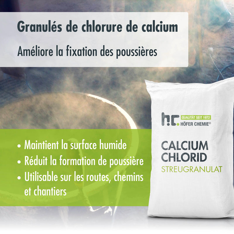 25 kg Höfer Chemie® Calciumchlorid Streugranulat / Flakes - Höfer Chemie GmbH