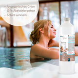 1 kg BAYZID® SPA Chlor flüssig für Whirlpools & Planschbecken - Höfer Chemie GmbH