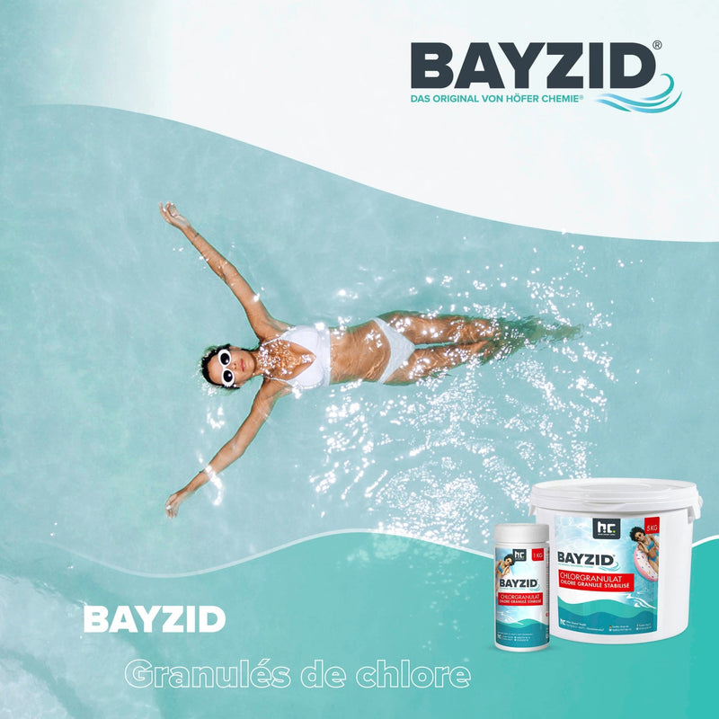 5 kg BAYZID® Chlorgranulat für Pools - Höfer Chemie GmbH