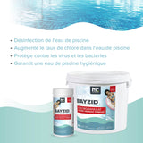 5 kg BAYZID® Chlorgranulat für Pools - Höfer Chemie GmbH