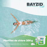 5 kg BAYZID® Chlortabs 200g langsam löslich im Eimer - Höfer Chemie GmbH