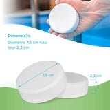 5 kg BAYZID® Chlortabs 200g langsam löslich im Eimer - Höfer Chemie GmbH