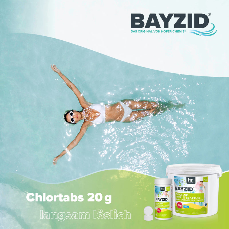 1 kg BAYZID® Chlortabs 20g langsam löslich - Höfer Chemie GmbH