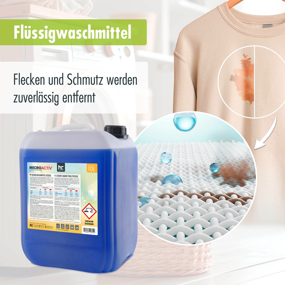 10 L Microactiv® Color Waschmittel flüssig– Höfer Chemie GmbH