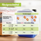 10 L Microactiv® Color Waschmittel flüssig