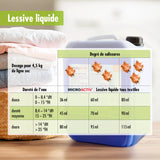 Lessive liquide Microactiv® en bidon de 10 L