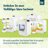 1 L Höfer Chemie® Essigsäure 60% in Flaschen - Höfer Chemie GmbH