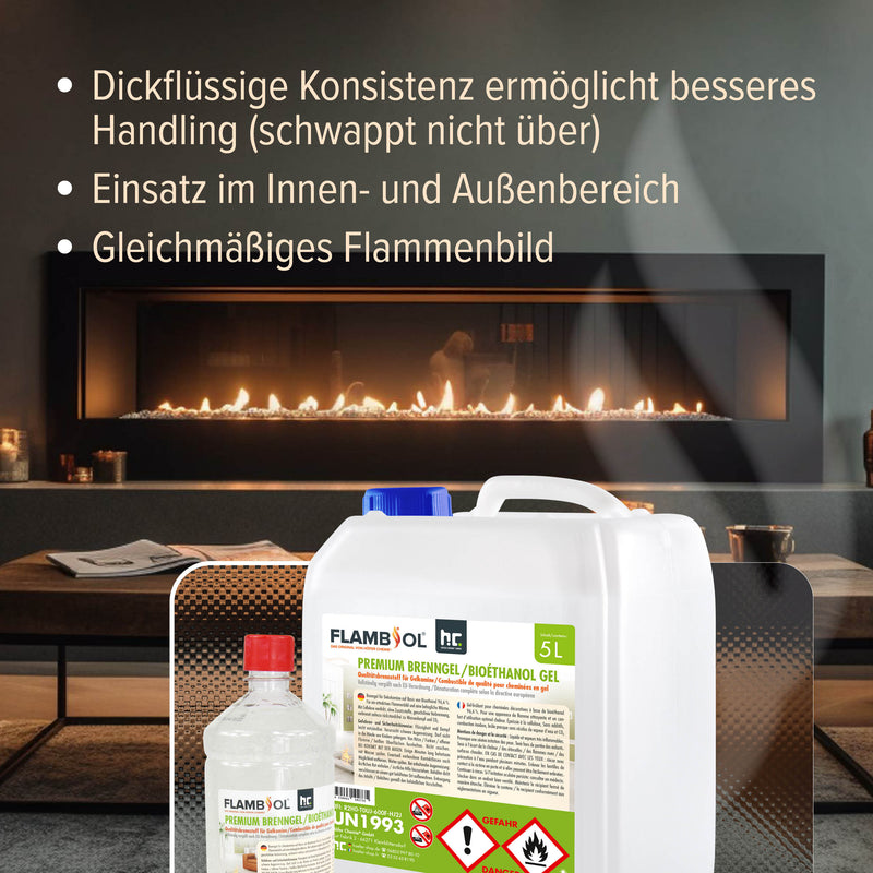 5 L FLAMBIOL® Premium Brenngel - Höfer Chemie GmbH