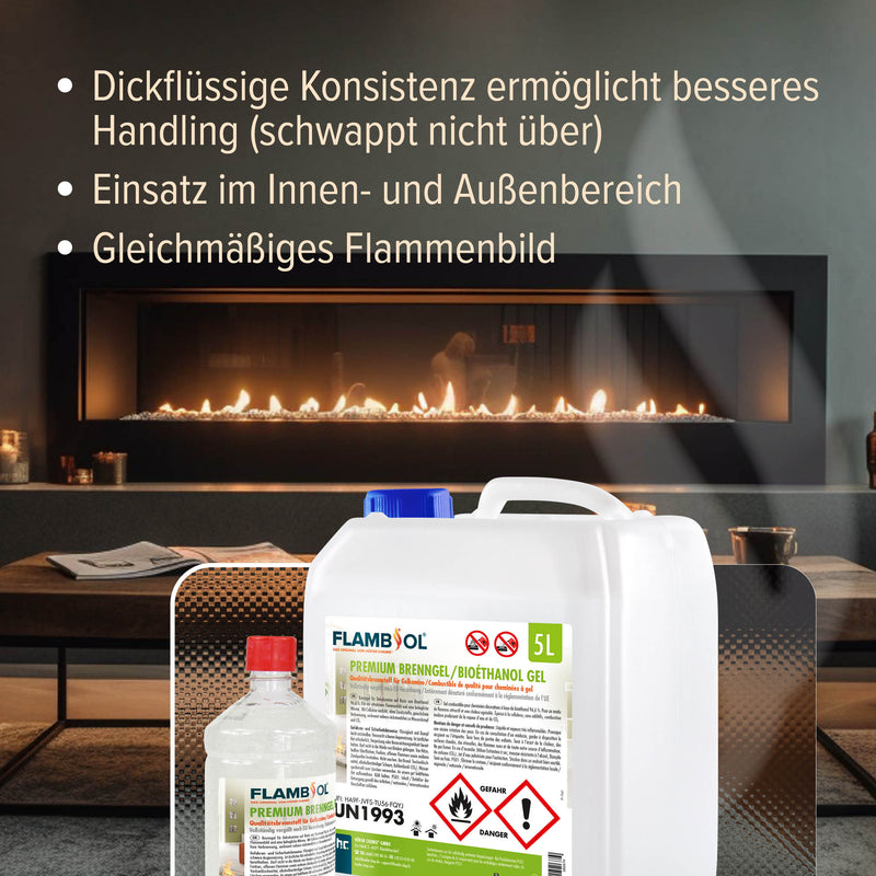 5 L FLAMBIOL® Premium Brenngel - Höfer Chemie GmbH