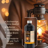 1 L FLAMBIOL® Lampenöl Hochrein Kristallklar in Flaschen - Höfer Chemie GmbH