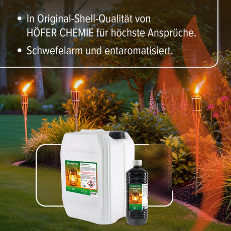 20 L FLAMBIOL® Petroleum Heizöl in Kanistern - Höfer Chemie GmbH