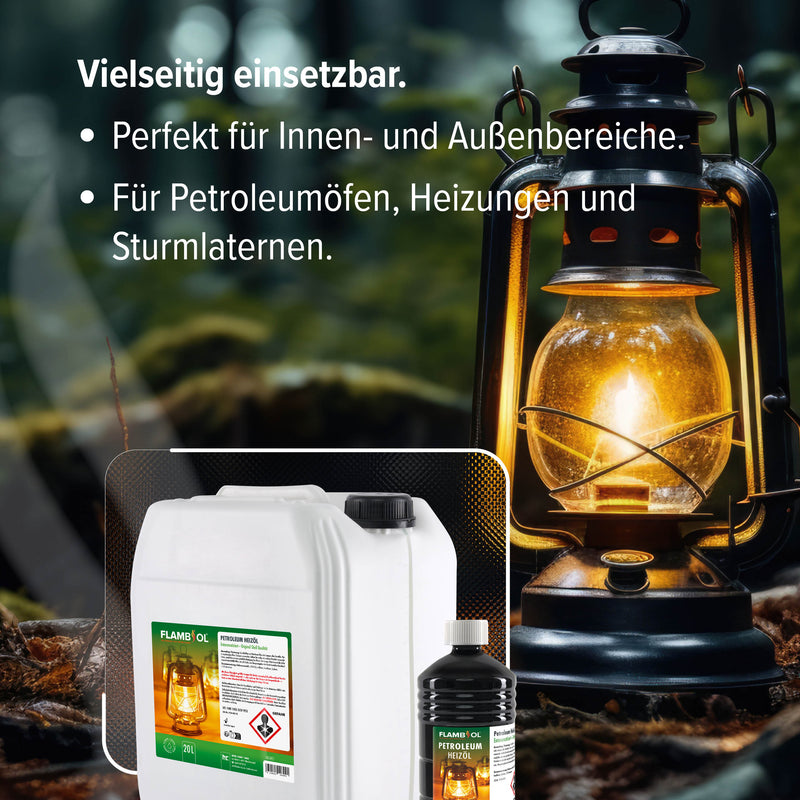 20 L FLAMBIOL® Petroleum Heizöl in Kanistern