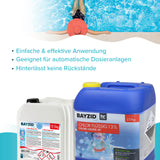 12,5 kg BAYZID® Chlor 13% flüssig für Pools in Kanister - Höfer Chemie GmbH