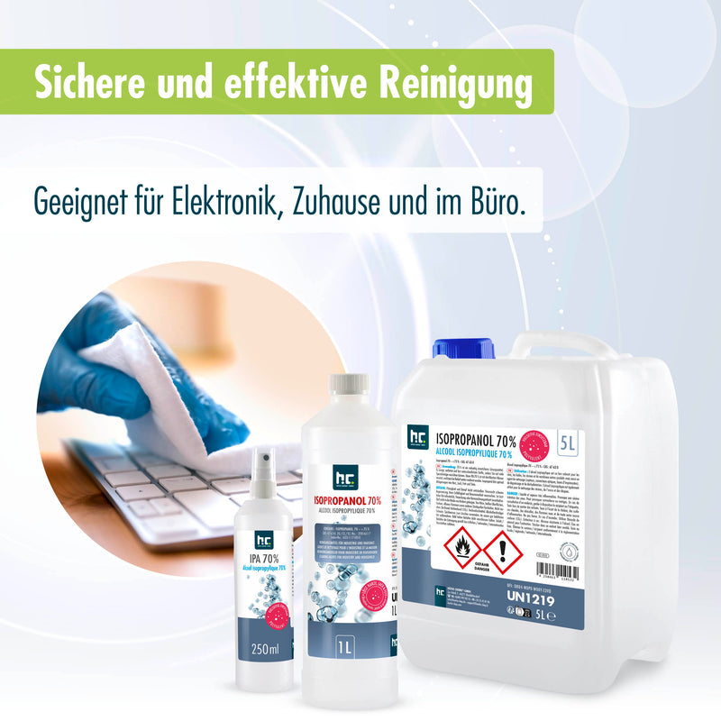 250 ml Höfer Chemie® Isopropanol 70% in Sprühflaschen - Höfer Chemie GmbH