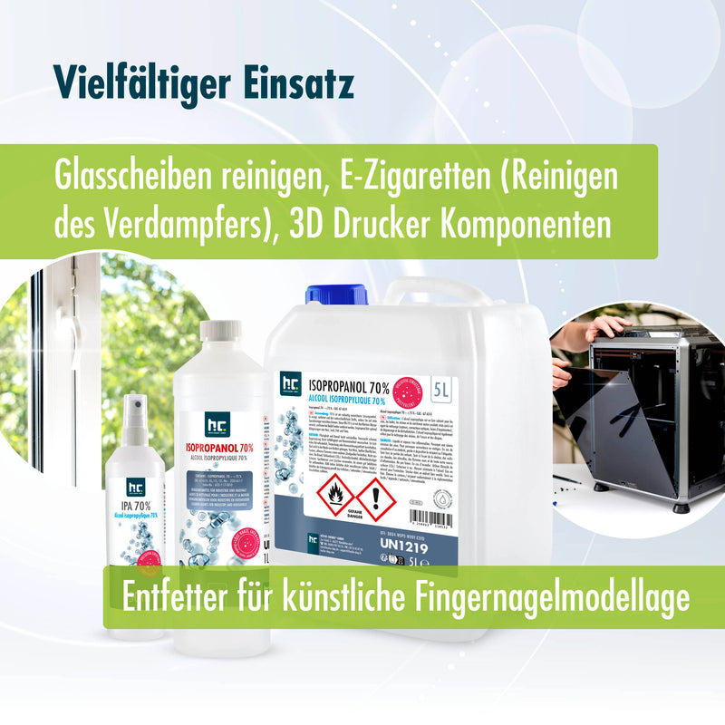 250 ml Höfer Chemie® Isopropanol 70% in Sprühflaschen - Höfer Chemie GmbH