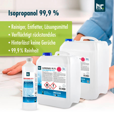 5 L Höfer Chemie® Isopropanol 99,9% in Kanistern - Höfer Chemie GmbH