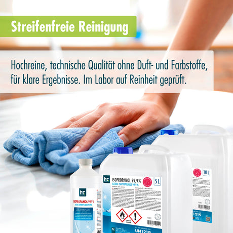 10 L Höfer Chemie® Isopropanol 99,9% in Kanister - Höfer Chemie GmbH