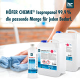 10 L Höfer Chemie® Isopropanol 99,9% in Kanister - Höfer Chemie GmbH
