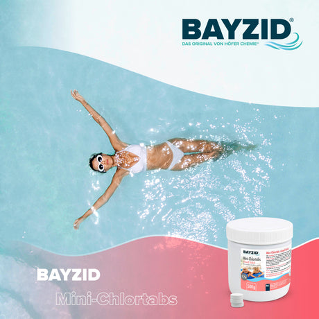 500 g BAYZID® Mini - Chlortabs 2,7 g für kleine Pools - Höfer Chemie GmbH