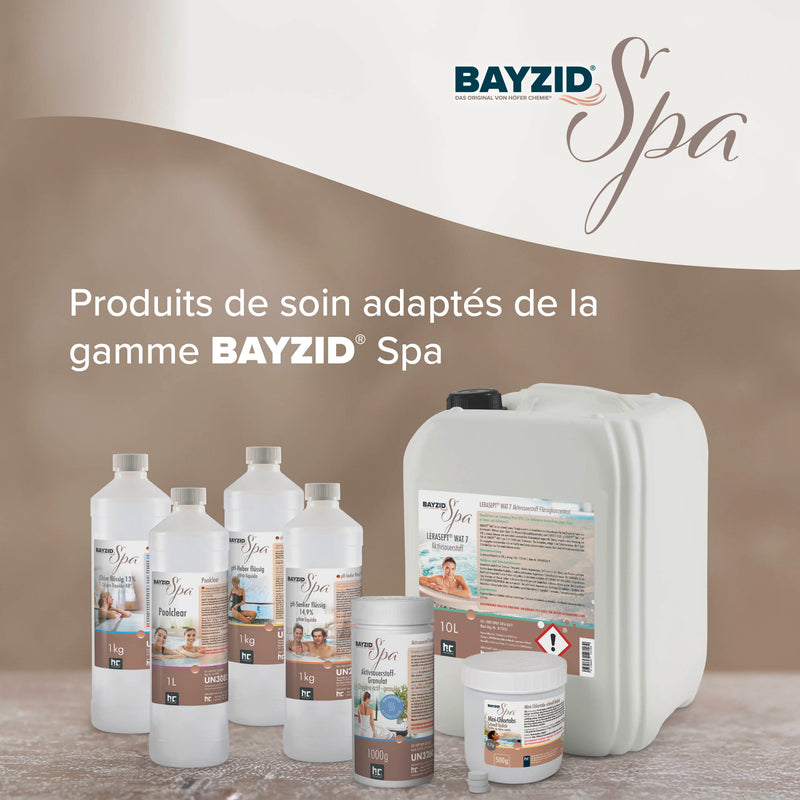 500g Mini pastilles de chlore BAYZID® SPA à dissolution rapide