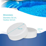 5 kg BAYZID® Multitabs 200g 5in1 für Pools in Eimer - Höfer Chemie GmbH