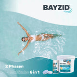 5 kg BAYZID® 2 - Phasen - Multitabs 200g 6in1 im Eimer - Höfer Chemie GmbH