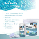 1 kg BAYZID® 2 - Phasen - Multitabs 200g 6in1 - Höfer Chemie GmbH