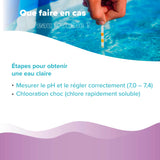 5 L BAYZID® Poolclear - Trübungsbeseitigung für Pool - Filter mit Kartuschen & Filterballs - Höfer Chemie GmbH