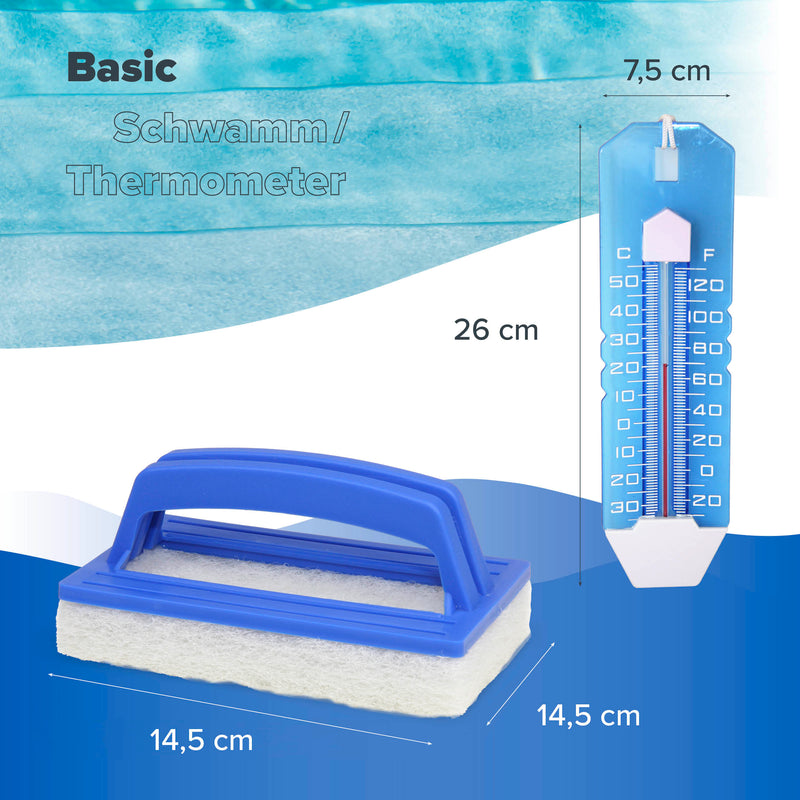 BAYZID® Pool Zubehör Set Basic