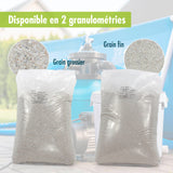 25 kg Premium Quarzsand Filtersand 0,71 - 1,25 mm - Höfer Chemie GmbH
